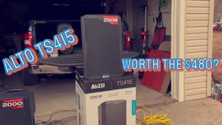 Video thumbnail for Alto ts415 15 inch review and Demo!! by The Audio GURU