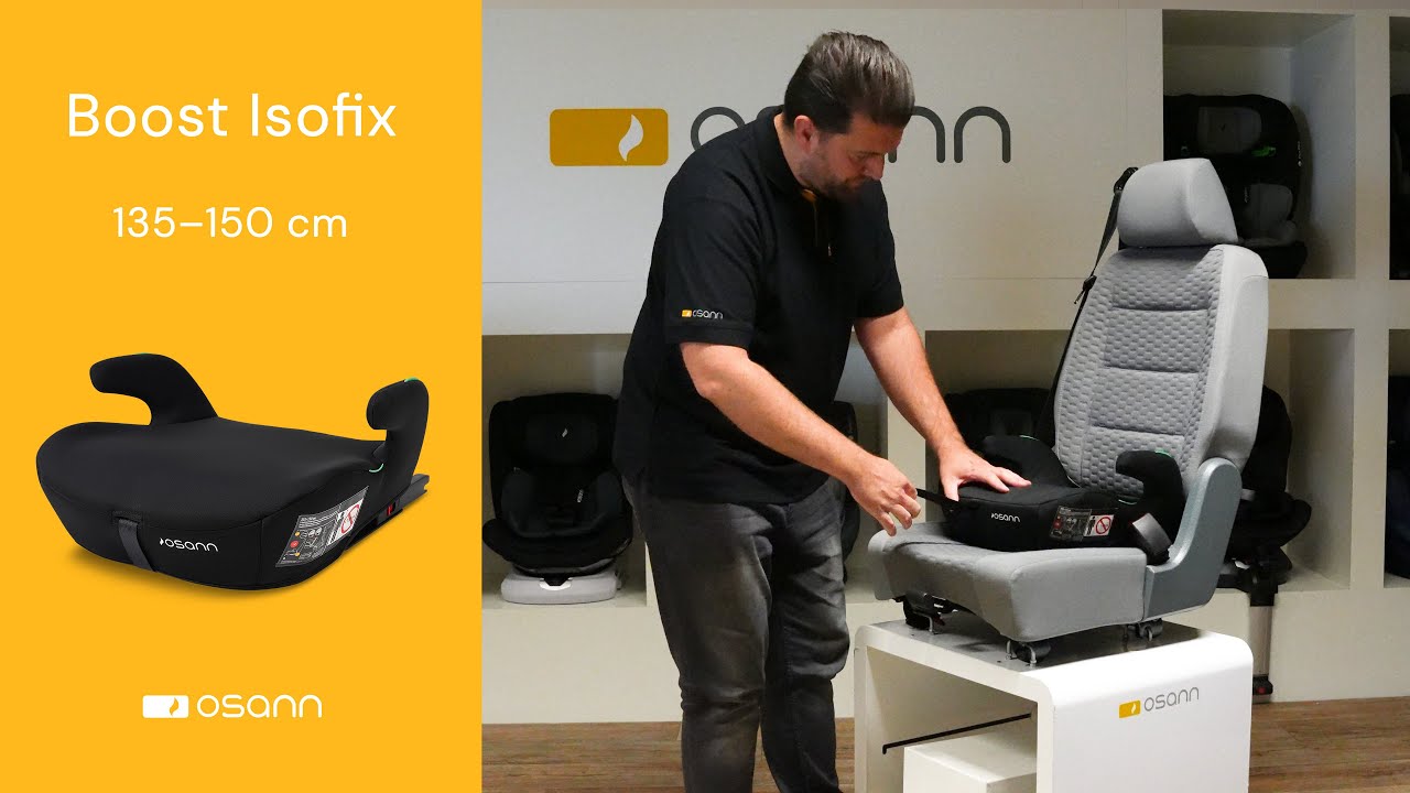Osann Seggiolino di rialzo Boost Isofix Black