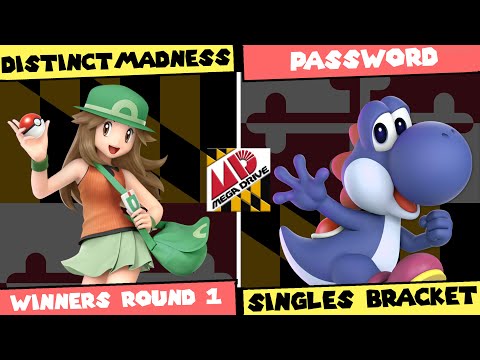 Mega Drive #90: Winners Round 1 - DistinctMadness (Pokemon Trainer) vs Password (Yoshi) SSBU Singles