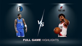 Kyrie Irving & Scoot Henderson | Dallas Mavericks Vs Portland Trail Blazers | HIGHLIGHTS | Game 2 |