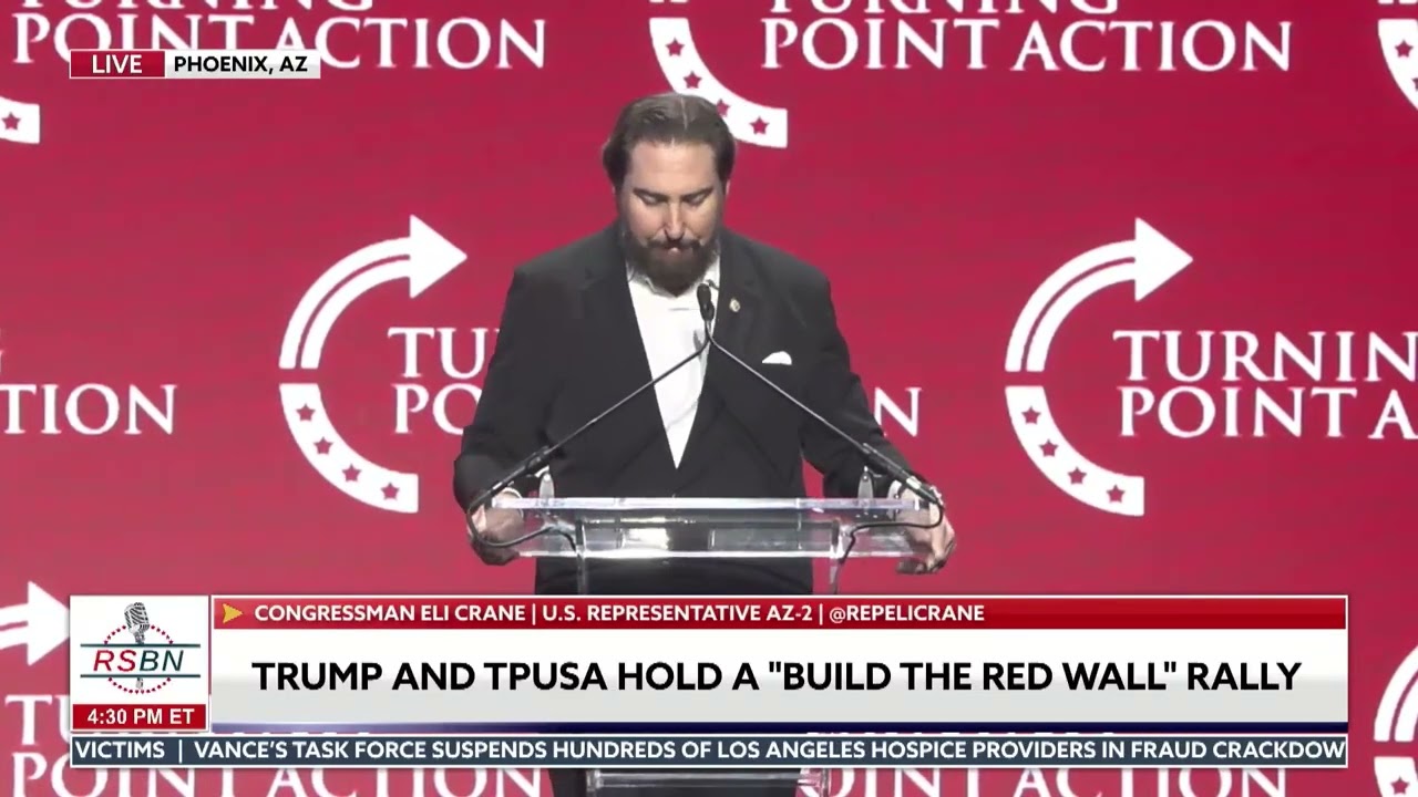 FULL SPEECH: Congressman Eli Crane Delivers Emotional Remarks in Phoenix - 04/17/26