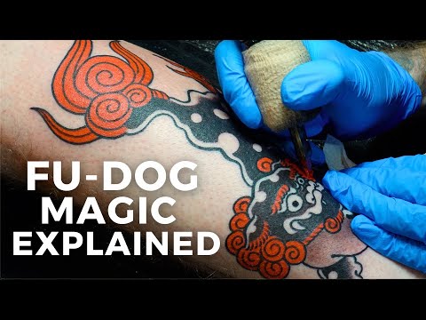 Foo Dog Tattoo