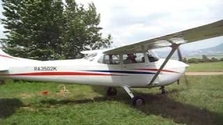 preview picture of video 'Cessna F172K на Юце'