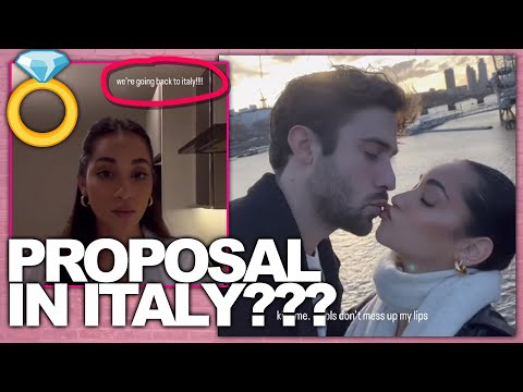 Bachelor Couple Victoria Fuller & Greg Grippo HEAD BACK To Italy - Is A Proposal In The Making?