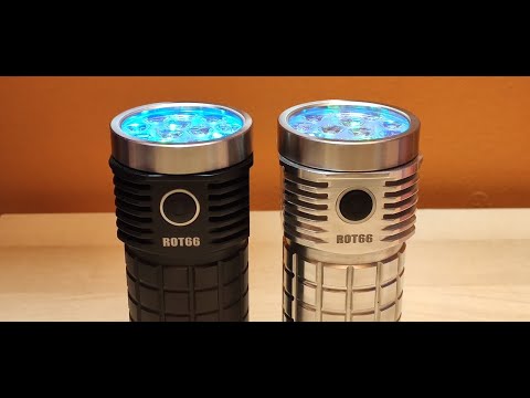 FireFlies Rot66 review - Powerful Anduril Beast with lots of LED choices!