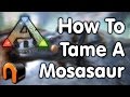 Ark: Survival Evolved - HOW TO TAME A MOSASAURUS