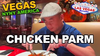 Chicken Parm at the "AMERICA" restaurant. New York New York, Las Vegas