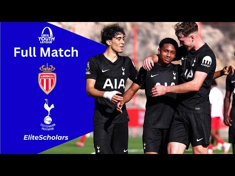 Full Match Monaco U19 vs Spurs U19 | UEFA Youth League Matchday 3 | 22/10/25