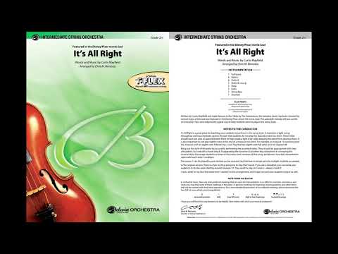 It's All Right, arr. Chris M. Bernotas – Score & Sound