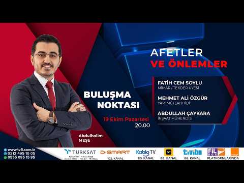 🔴#CANLI | Türkiye’de Altyapı Sorunları Neden Çözülmüyor? - Buluşma Noktası - Abdulhalim Meşe