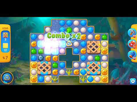 Fishdom. 9296 level no boosters and diamonds. 17 moves