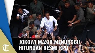 Jokowi Menunggu Hasil Perhitungan Resmi KPU meski Quick Count Sudah Ada Indikasi