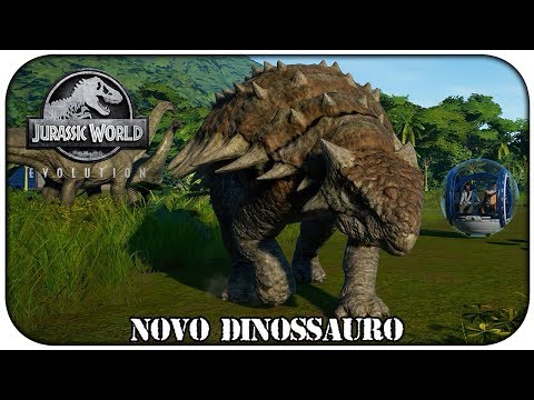 Jurassic World Evolution - New herbivorous dinosaur, I set up the carnivore area (Gameplay PT BR)