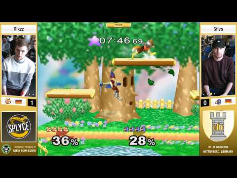 SiW5 - Rikzz (Fox) Vs. Stivo (Falco) - Pools - Melee Singles