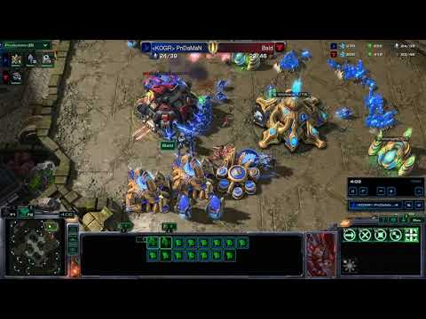 Planetary Fortress Rush?? SC2 - TvP (REUPLOAD)