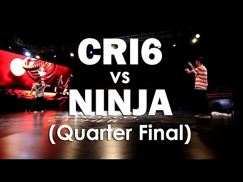 CRI6 vs NINJA - Quarter Final - Red Bull BC One Cypher 2015 Morocco | YOUZAR