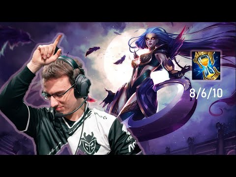 Perkz C9 Stream - Diana 8/6/10 Jungle vs Rengar  Full Match - LCS