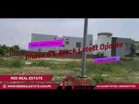 DHA Lahore Phase 6 E Block Latest Update May 3 2019