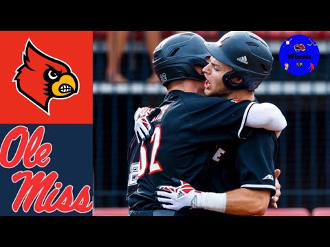 #2 Louisville vs #23 Ole Miss (Game 1) | 2020 College Baseball Highlights