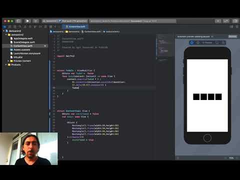 Swiftui animation using  custom modifiers (fadein out example)