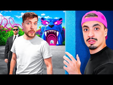 J'ai Traqué MrBEAST Dans Son Parc d'Attraction !