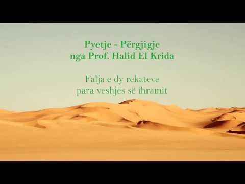 Falja e dy rekateve para veshjes së ihramit