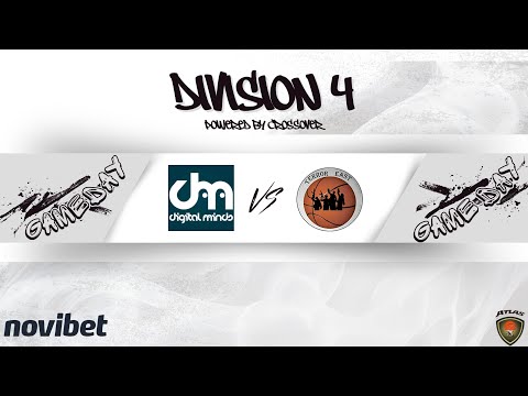 Atlasbasket - Division 4 - 11th Round - DIGITAL MINDS vs TERROR EAST