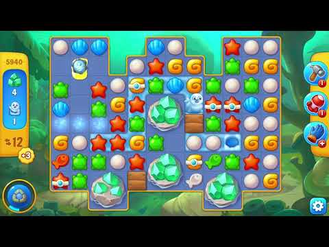 [FISHDOM Walkthrough] Level 5940 (Qua màn - Fishdom)