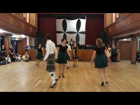 Taster Session 2017 Demonstration Glasgow University Scottish Country Dance Club