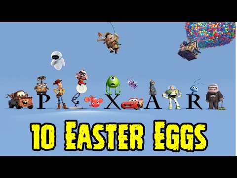 TOP 10: 10 Easter Eggs De Pixar