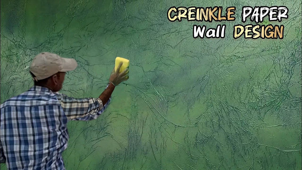 Royal play crinkle design | royal play texture design of asian paints 