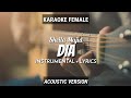Dia - Sheila Majid | Shofilla Version | Instrumental+Lyrics | Ruang Acoustic Karaoke | Female