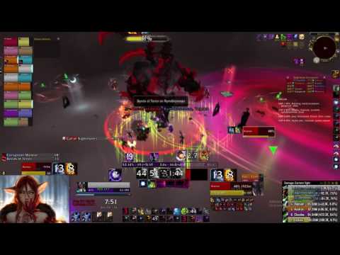 Xavius Mythic rank 1 - Shadow Priest - 1.16mil dps