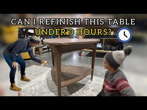 Refinishing Made Simple: Transforming This Table Without a Full Restore!