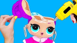 13 НЕВЕРОЯТНО ПРОСТЫХ ЛАЙФХАКА с КУКЛАМИ ЛОЛ Сюрприз! Мультик LOL Surprise toy SCHOOL LIFE HACKS