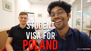 STUDENT VISA FOR POLAND 🇵🇱 #studyinpoland