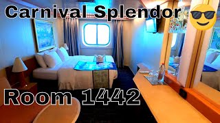 Carnival Splendor: A Look At Oceanview Stateroom 1442