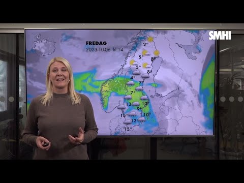Regn, snö och blåst på Birgittadagen