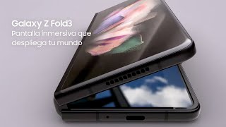 Samsung Galaxy Z Fold3 | Pantalla inmersiva que despliega tu mundo anuncio