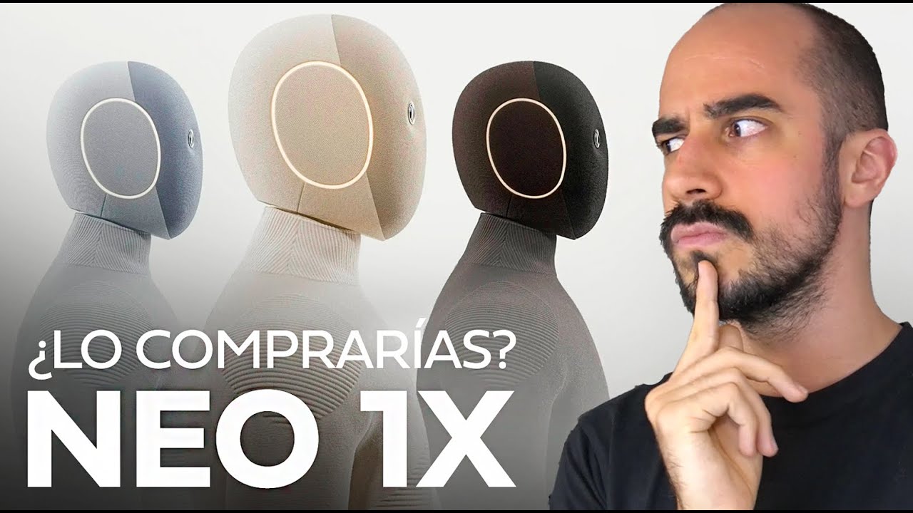 NEO, El Primer ROBOT DOMÉSTICO de 1X es...