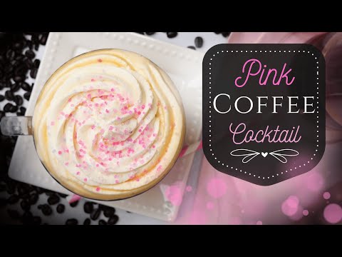 Pink Coffee Recipe 🌸 Creamy Strawberry Coffee with Baja Rosa Liqueur (Easy & Delicious!)