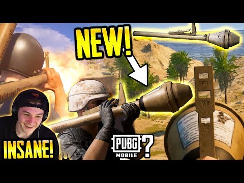 NEW WEAPON in PUBG! PANZERFAUST Rocket Launcher! (Maybe Mobile?)