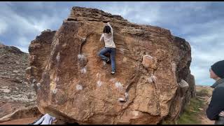 Video thumbnail: Solid Toad, V5. Moe’s Valley