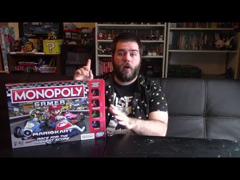 Monopoly Gamer Mario Kart Review + 4 Power Packs