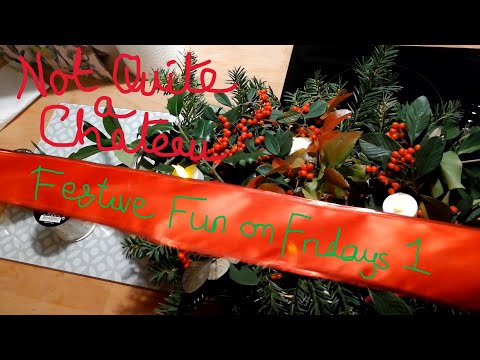 Not Quite a Chateau DIY Festive Friday Fun 1 - Cocktails - Canapes - and Centrepieces