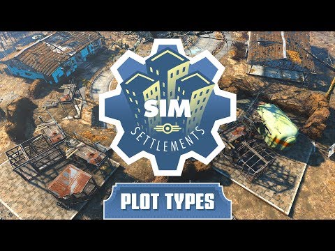 Sim Settlements Tutorial Individual Plot Types And Differences