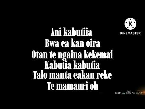 E tio manna kiribati karaoke 2022
