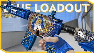 Blue Inventory with Knife and Gloves | CSGO (2023)