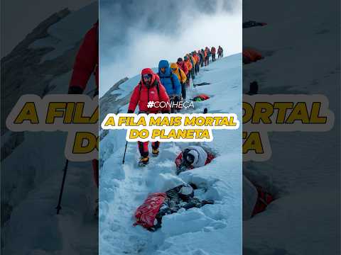 Esse é só um pouco da Zona da Morte no Everest. #Everest #ZonaDaMorte #inexplorado  #curiosidades