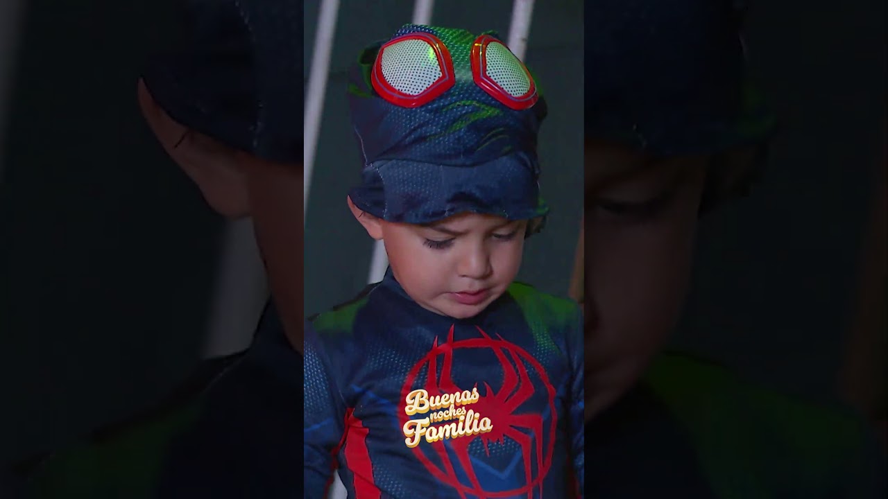 ¡EPA! El mini Hombre Araña descolocó a Guido Kaczka en Buenas noches Familia